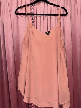 torrid Peachy Pink Double-Layer Chiffon Cami